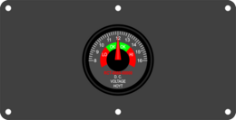 Voltmeter and Faceplate