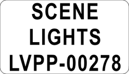 SCENE LIGHTS