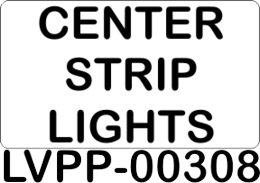 CENTER STRIP LIGHTS