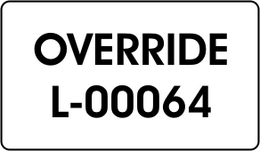 OVERRIDE