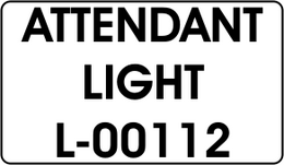 ATTENDANT LIGHT