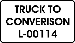 TRUCK TO / CONVERSION