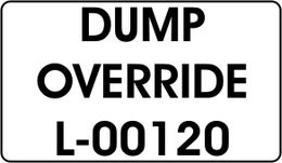 DUMP / OVERRIDE