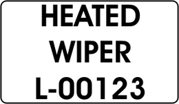 HEATED / WIPER