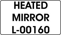 HEATED / MIRROR