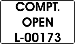 COMPT. / OPEN