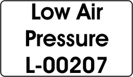 Low Air / Pressure