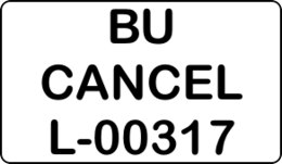 BU CANCEL