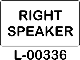 RIGHT SPEAKER