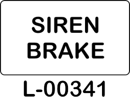 SIREN BRAKE