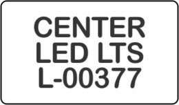 CENTER LED LTS