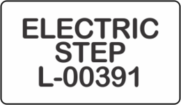 ELECTRIC STEP