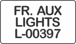 FR. AUX LIGHTS