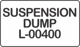 SUSPENSION DUMP