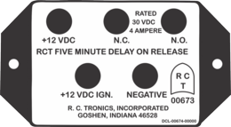 Five Minute Ignition Delay Off