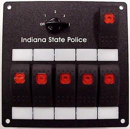 Public Safety,Rotary, Six Switch