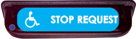 Overhead 1/3- 2/3 ADA, Stop Request Display & Blue Indicator w/ Light Latch Controller