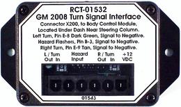 Turn Signal Interface, GM 2008