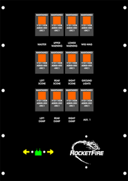 Dash Switch, Fire Apparatus.