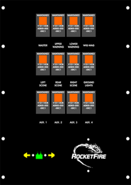 Dash Switch, Fire Apparatus.