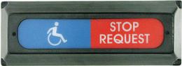 Wall Mount Half Stop Request Display