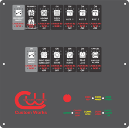 Ambulance Dash Switch & Code Lights