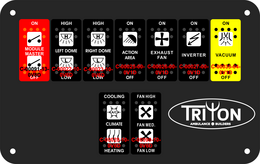 TriTon Ambulance, Type 2 Module Switch.