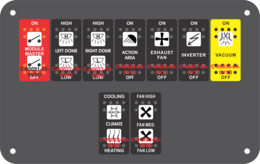 Global Emergency Vehicles, Type 2 Module Switch.