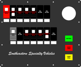 Ambulance Dash Switch