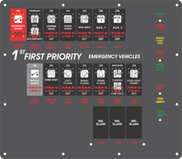 1st Priority Emergency Vehicles, Dash