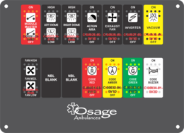 Osage Type 2 Dash Switch