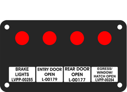 Federal Bus Inidcator Panel