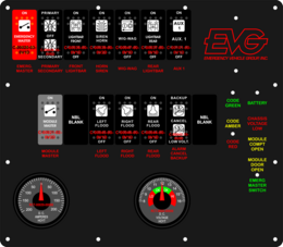 Emergency Vehicle Group, Inc. Ambulance Dash Switch