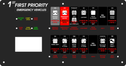 1st Priority Emergency Vehicles, Dash