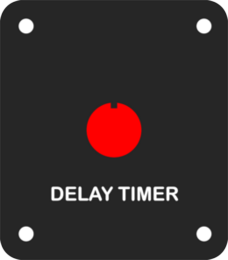 "DELAY TIMER INDICATOR"