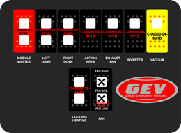 Global Emergency Vehicles, Type 2 Module Switch.