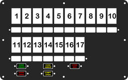 Osage Ambulance Dash Switch