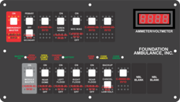 Foundation Ambulance Dash Switch