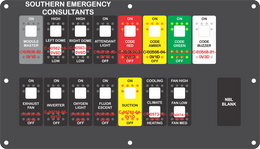 Southern Emerg Consultants Ambulance Module w/ Special Incandescent Sw