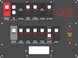 Emergency Vehicle Group, Inc. Ambulance Dash Switch