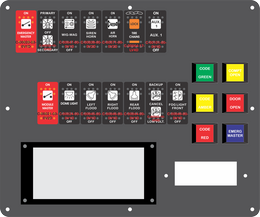 Ambulance Dash, US Coach Works Inc.