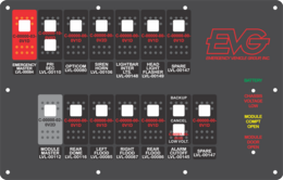 Emergency Vehicle Group, Inc. Ambulance Dash Switch