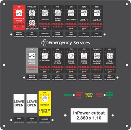 Ambulance Dash Switch w/ 02112