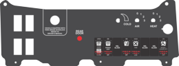 PT Freightliner, A/C Controls w/ Heat, Rear Door Indicator