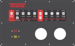 Ambulance Dash Switch, Type 2