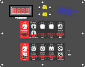 Ambulance Dash Switch