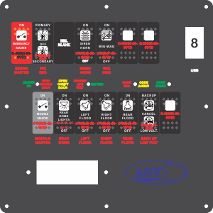 Ambulance Dash Switch