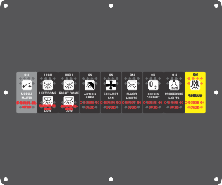 Ambulance Dash Switch