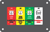Ambulance Code Switch Panel