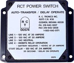 Power Transfer Switch, Generator.
